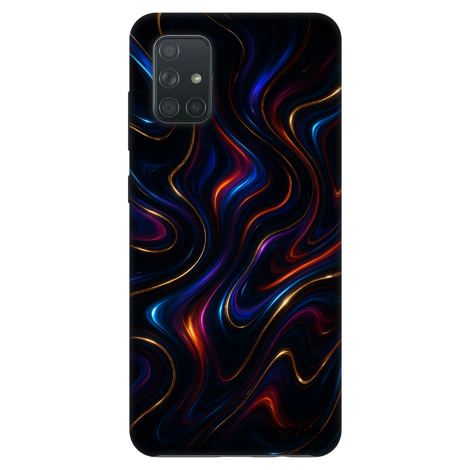 Picasee Fashion Case pro Samsung Galaxy A71 A715F - Noir