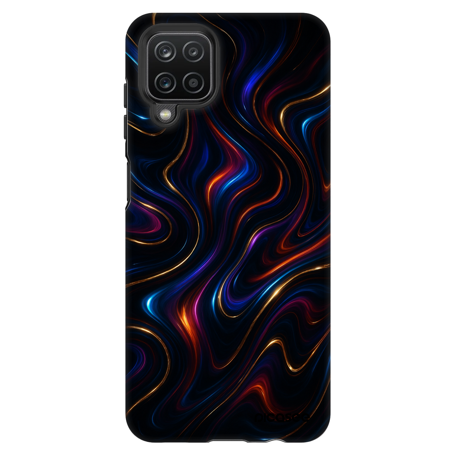 Picasee Fashion Case pro Samsung Galaxy A12 A125F - Noir