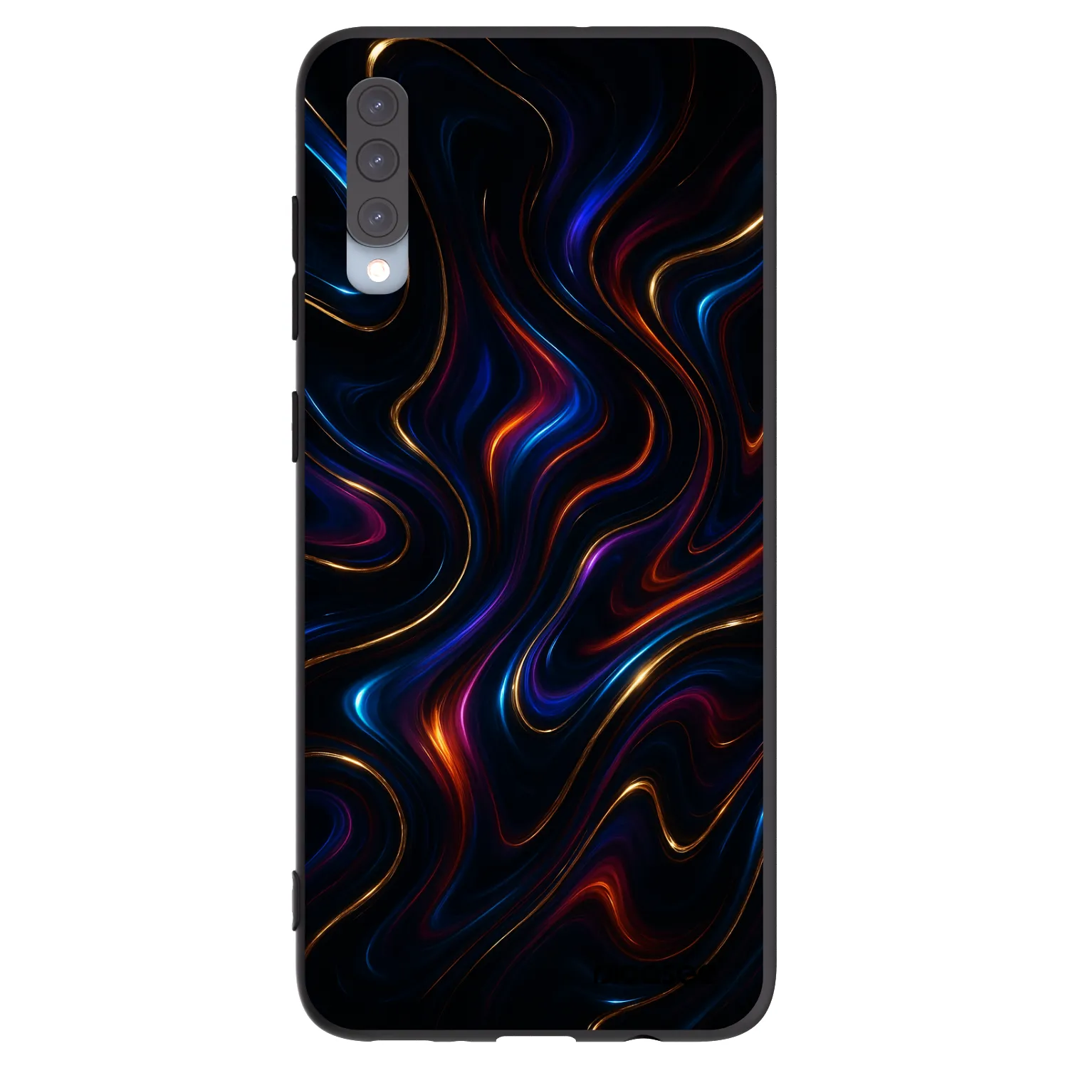 Picasee silikonový černý obal pro Samsung Galaxy A70 A705F - Noir