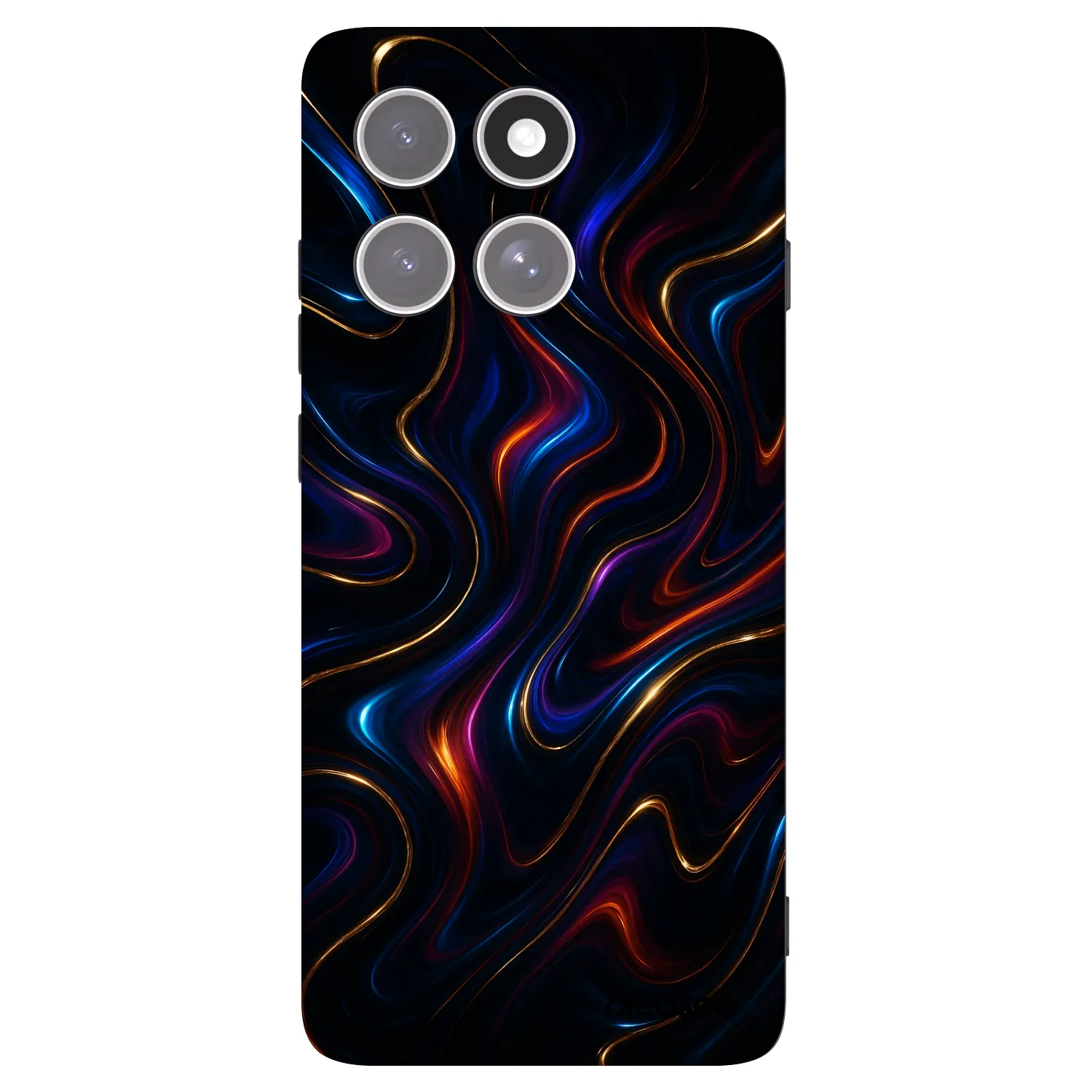 Picasee silikonový černý obal pro Motorola Edge 60 Pro - Noir