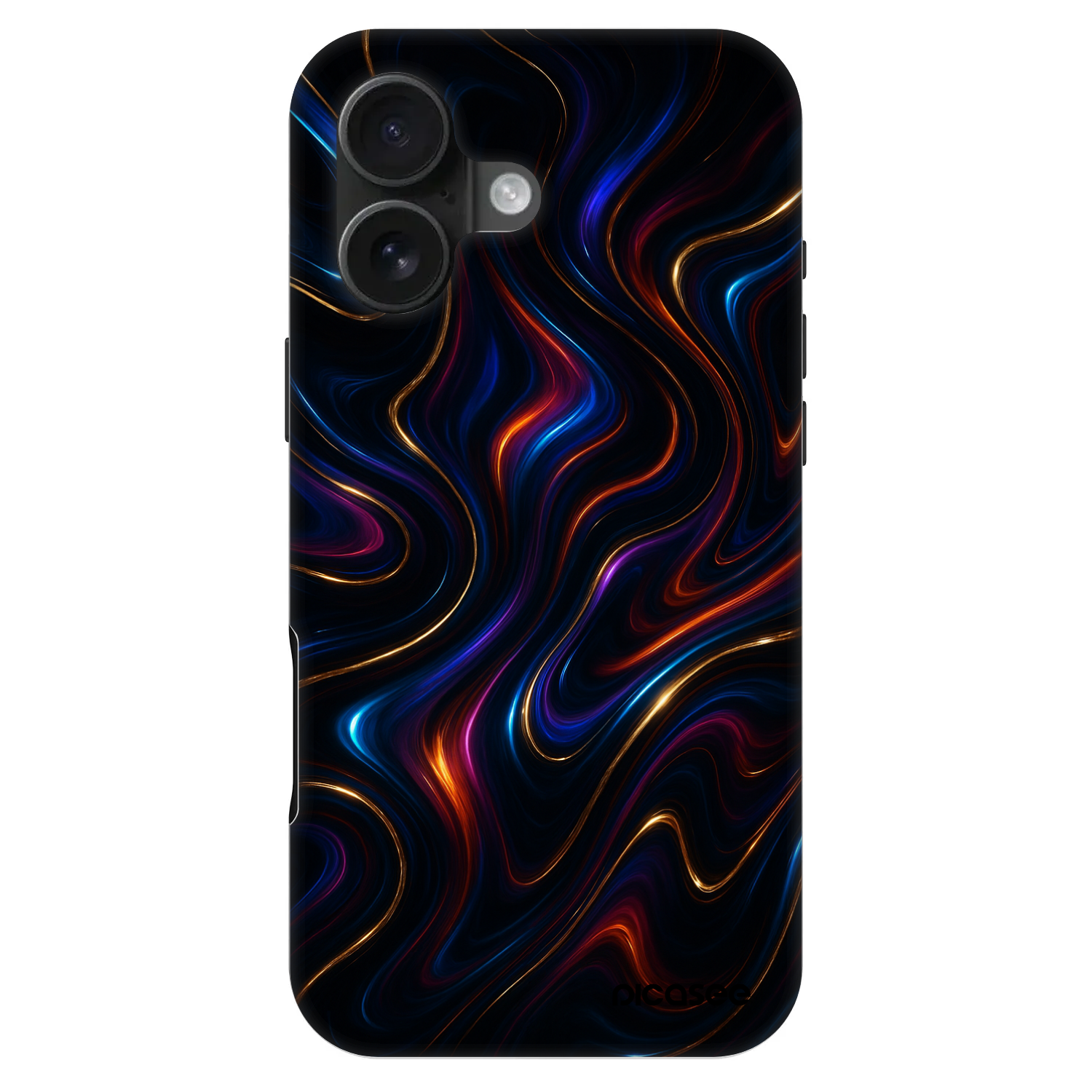 Picasee Fashion Case MagSafe Apple iPhone 16 - Noir