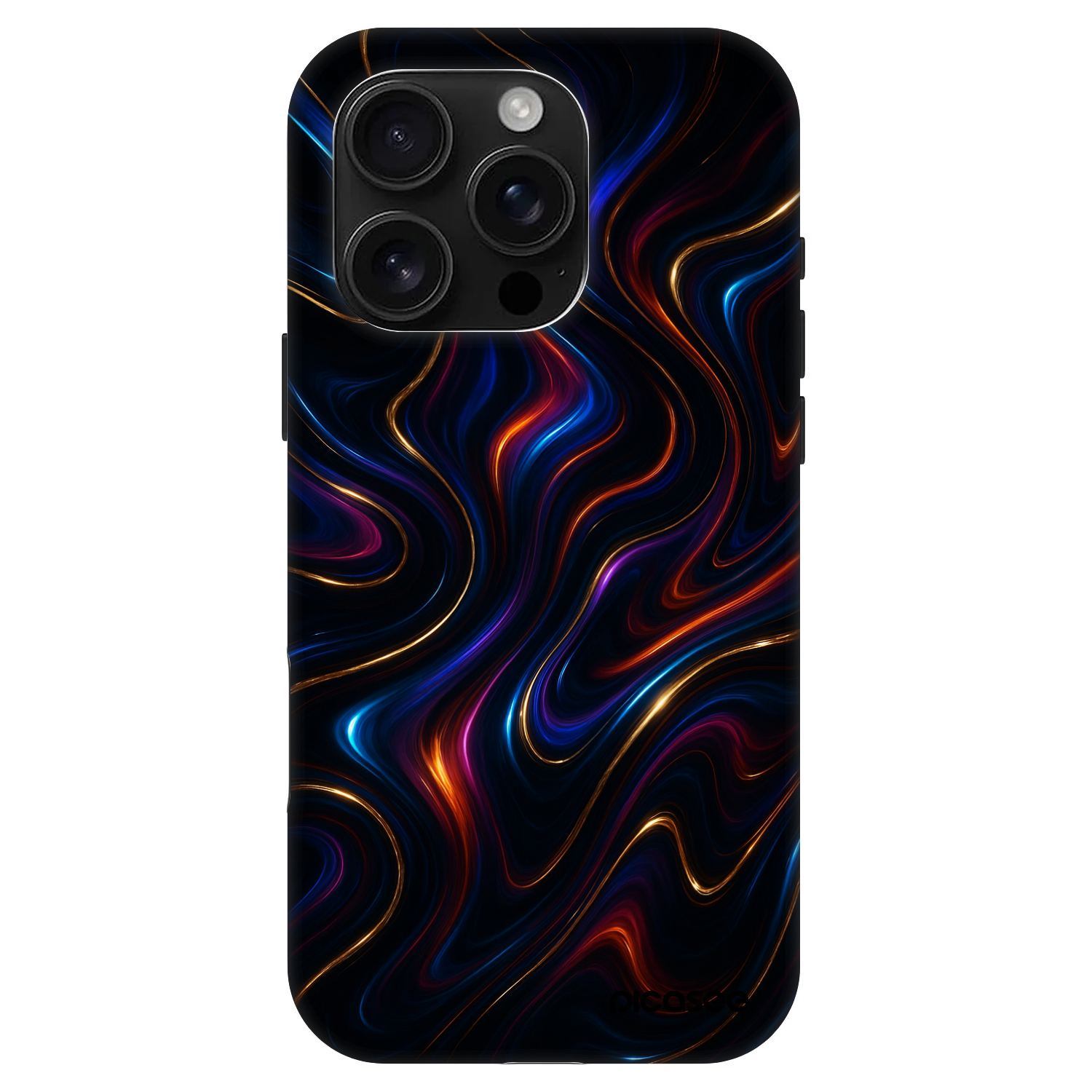 Picasee Fashion Case MagSafe Apple iPhone 16 Pro - Noir