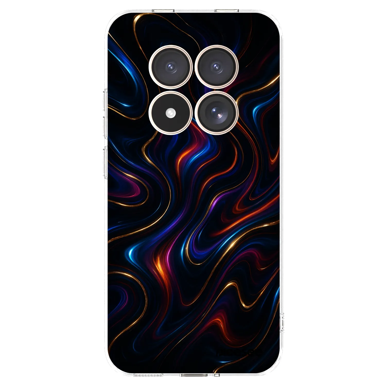 Picasee silikonový průhledný obal pro Xiaomi Redmi Note 15 Pro 4G - Noir