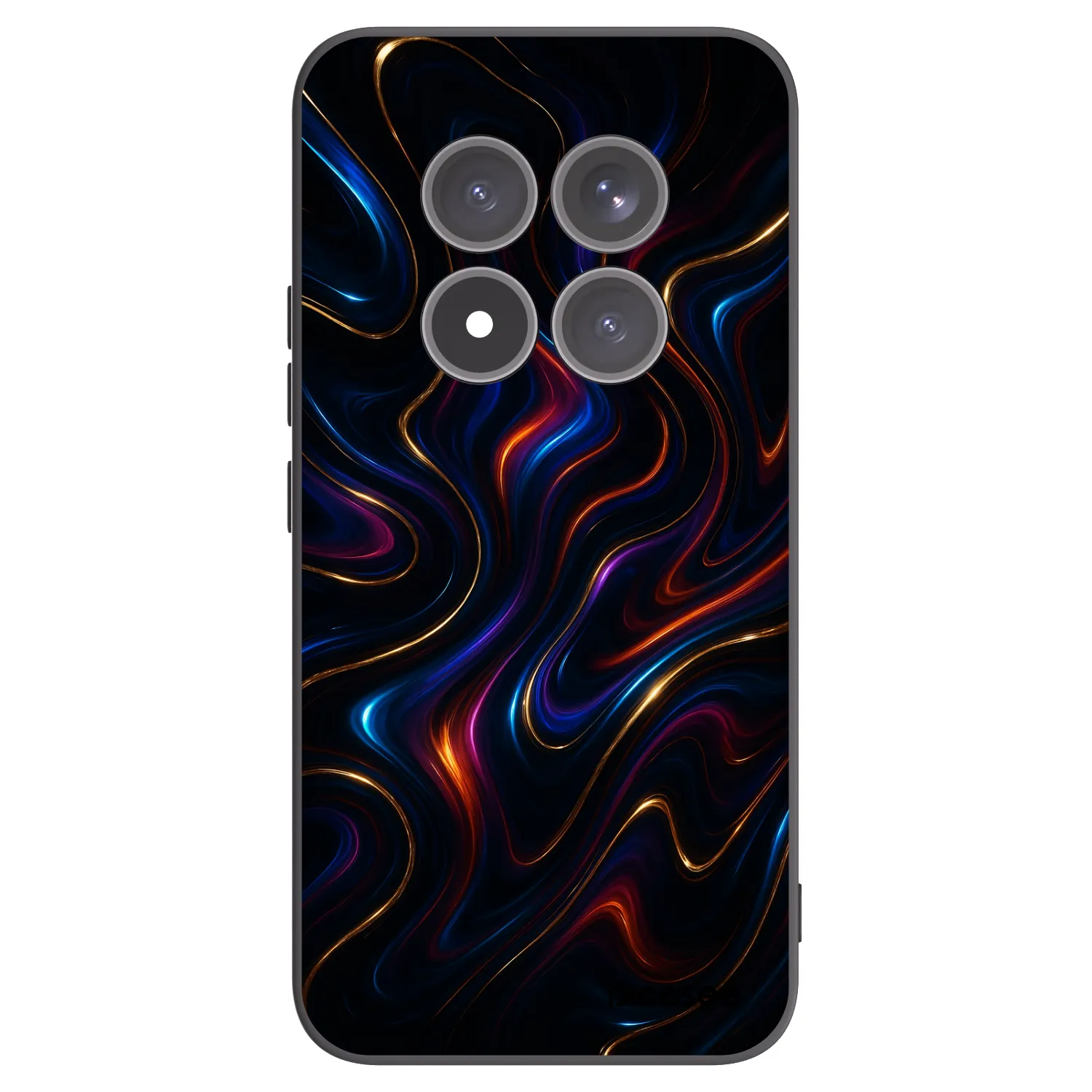 Picasee silikonový černý obal pro Xiaomi Redmi Note 15 Pro+ - Noir