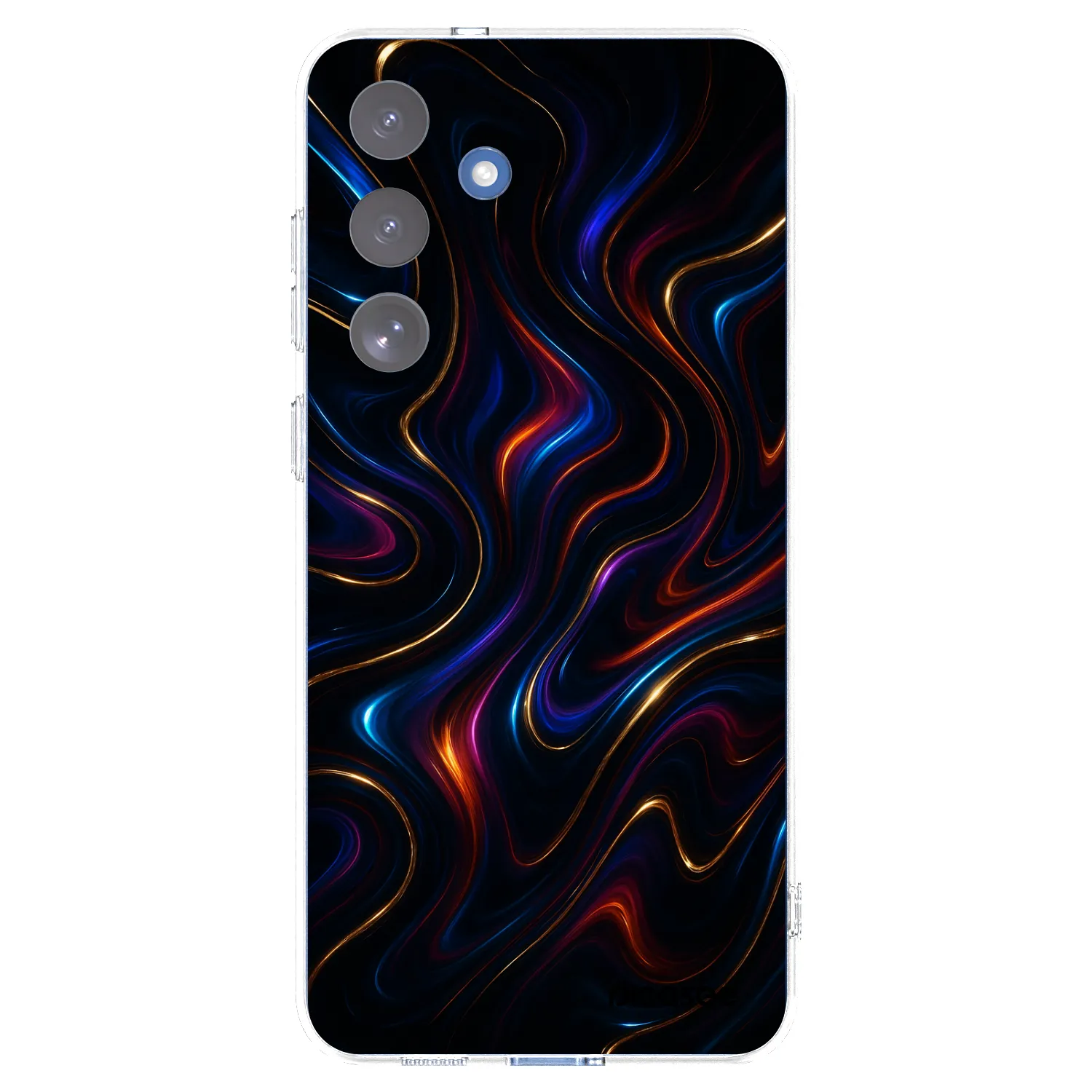 Picasee silikonový průhledný obal pro Samsung Galaxy S25 FE 5G - Noir