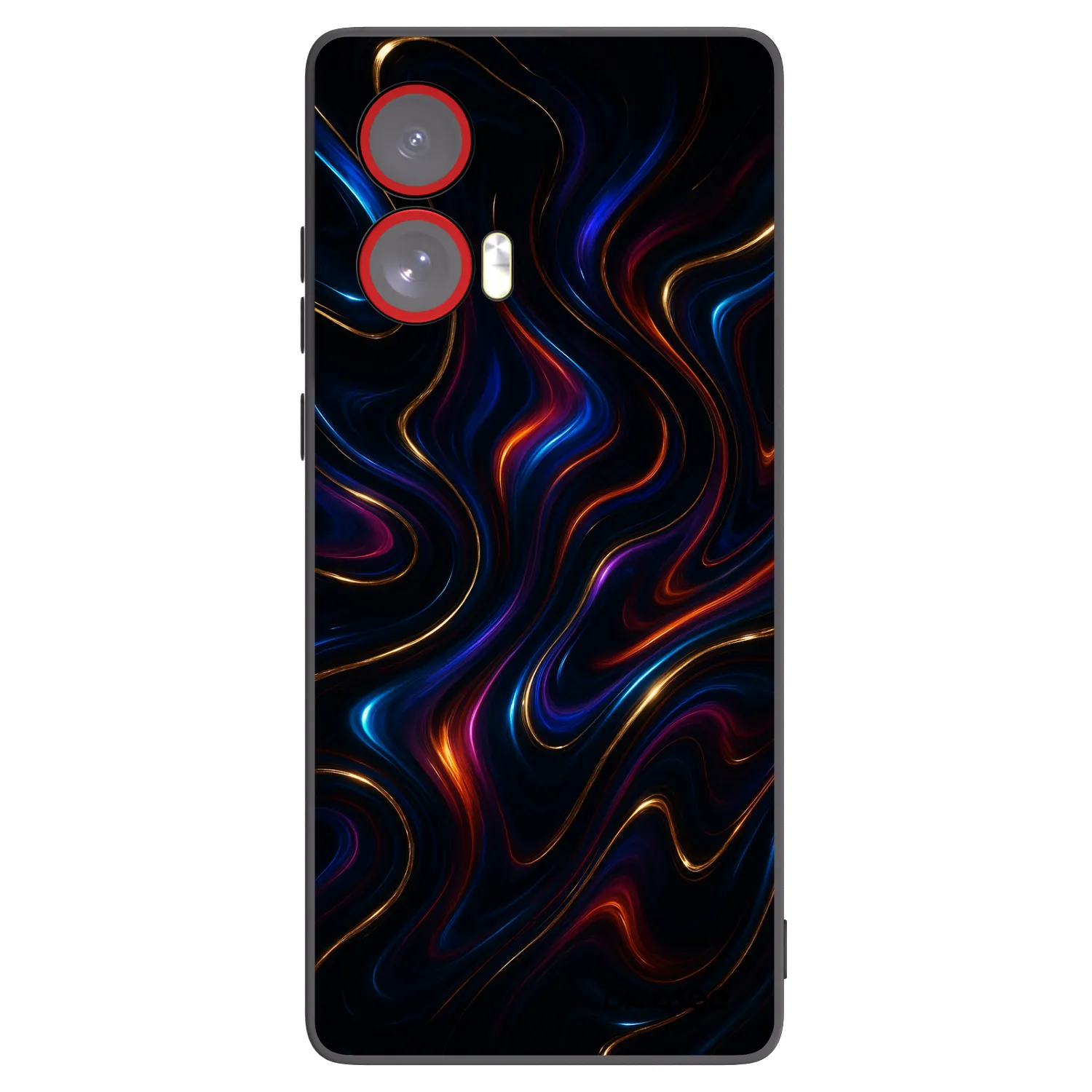 Picasee silikonový černý obal pro Motorola Edge 50 Fusion - Noir
