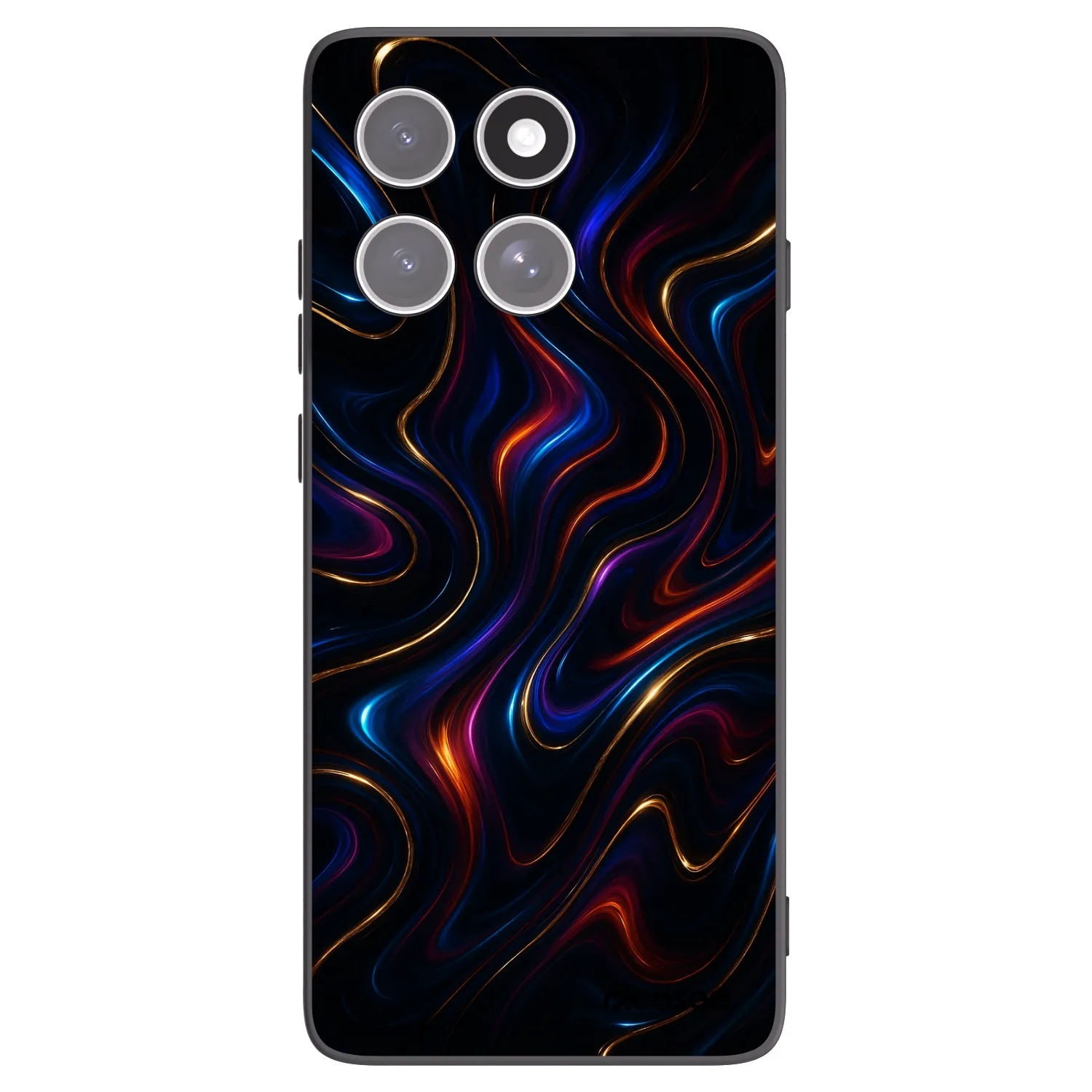 Picasee silikonový černý obal pro Motorola Edge 60 Fusion - Noir