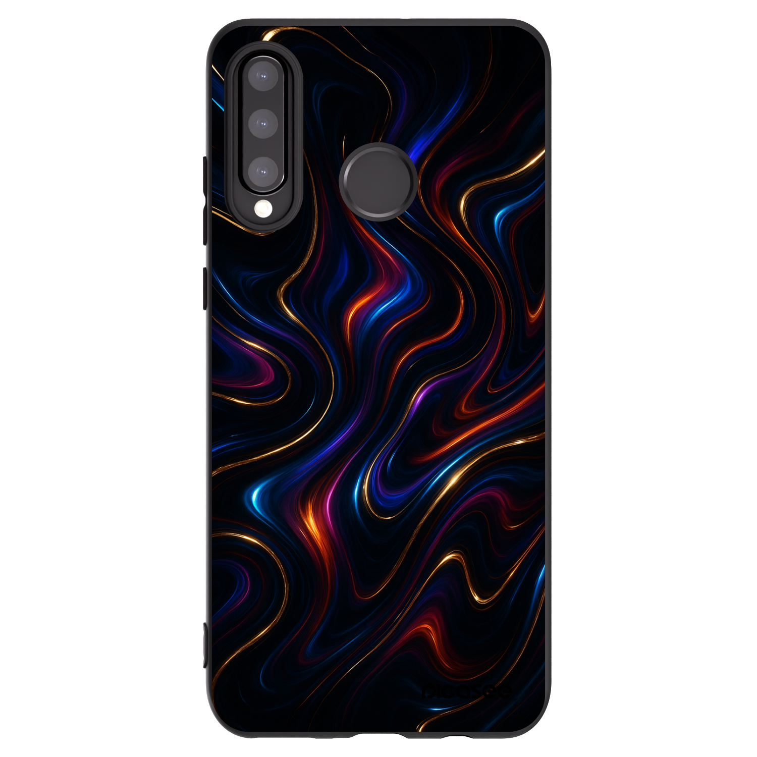 Picasee silikonový černý obal pro Huawei P30 Lite - Noir