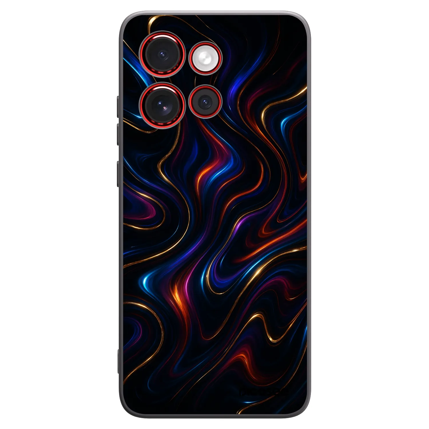 Picasee silikonový černý obal pro Motorola Edge 60 Neo 5G - Noir