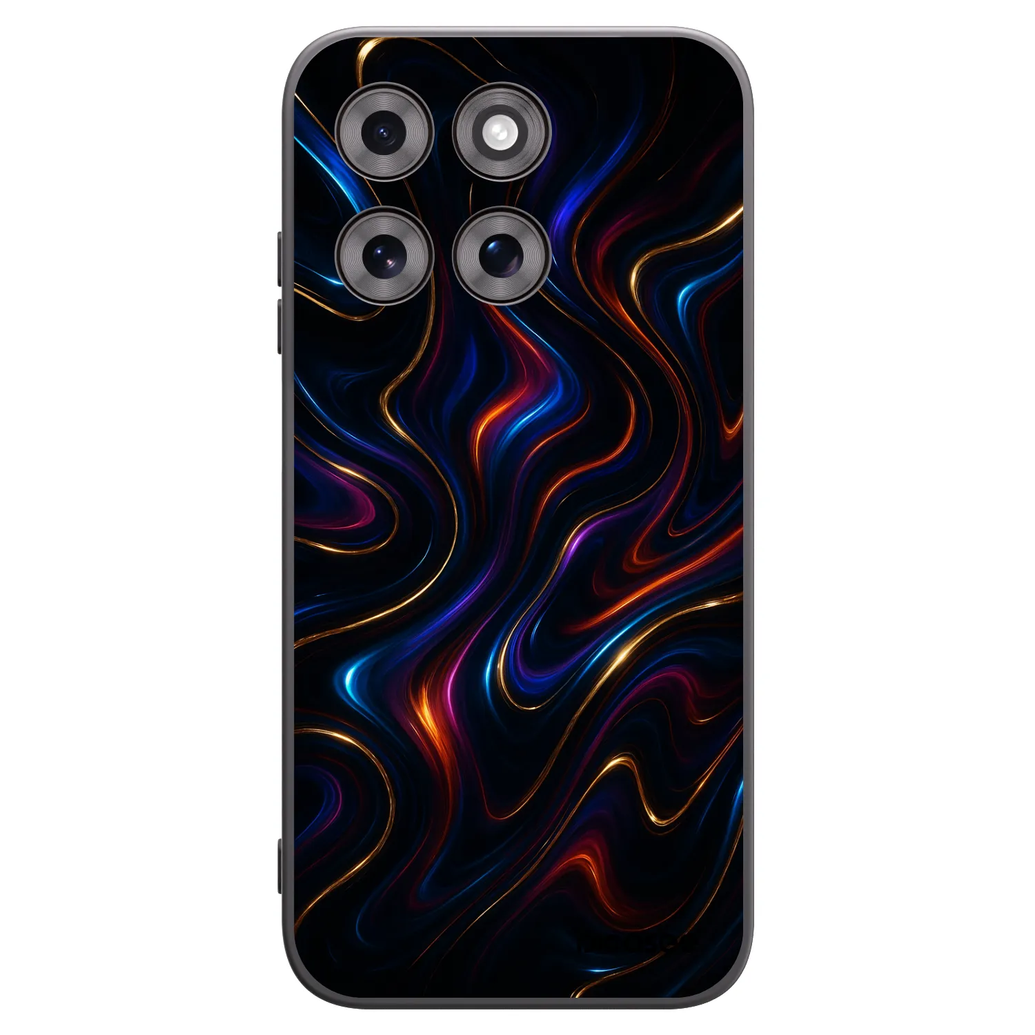 Picasee silikonový černý obal pro Motorola Moto G77 - Noir