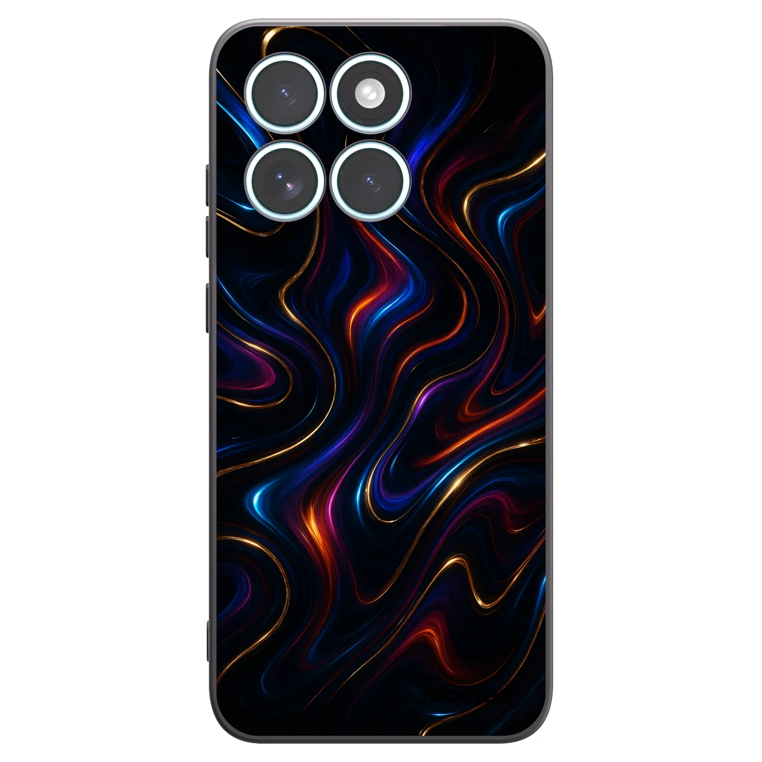 Picasee silikonový černý obal pro Motorola Edge 70 Fusion - Noir