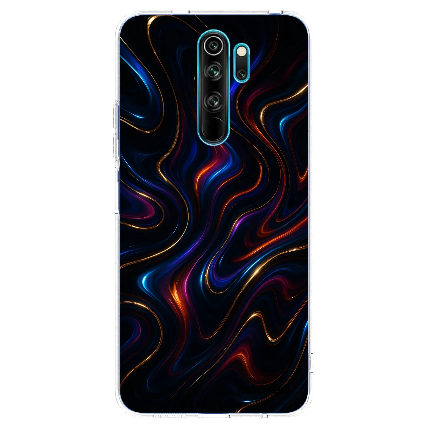 Picasee silikonový průhledný obal pro Xiaomi Redmi Note 8 Pro - Noir