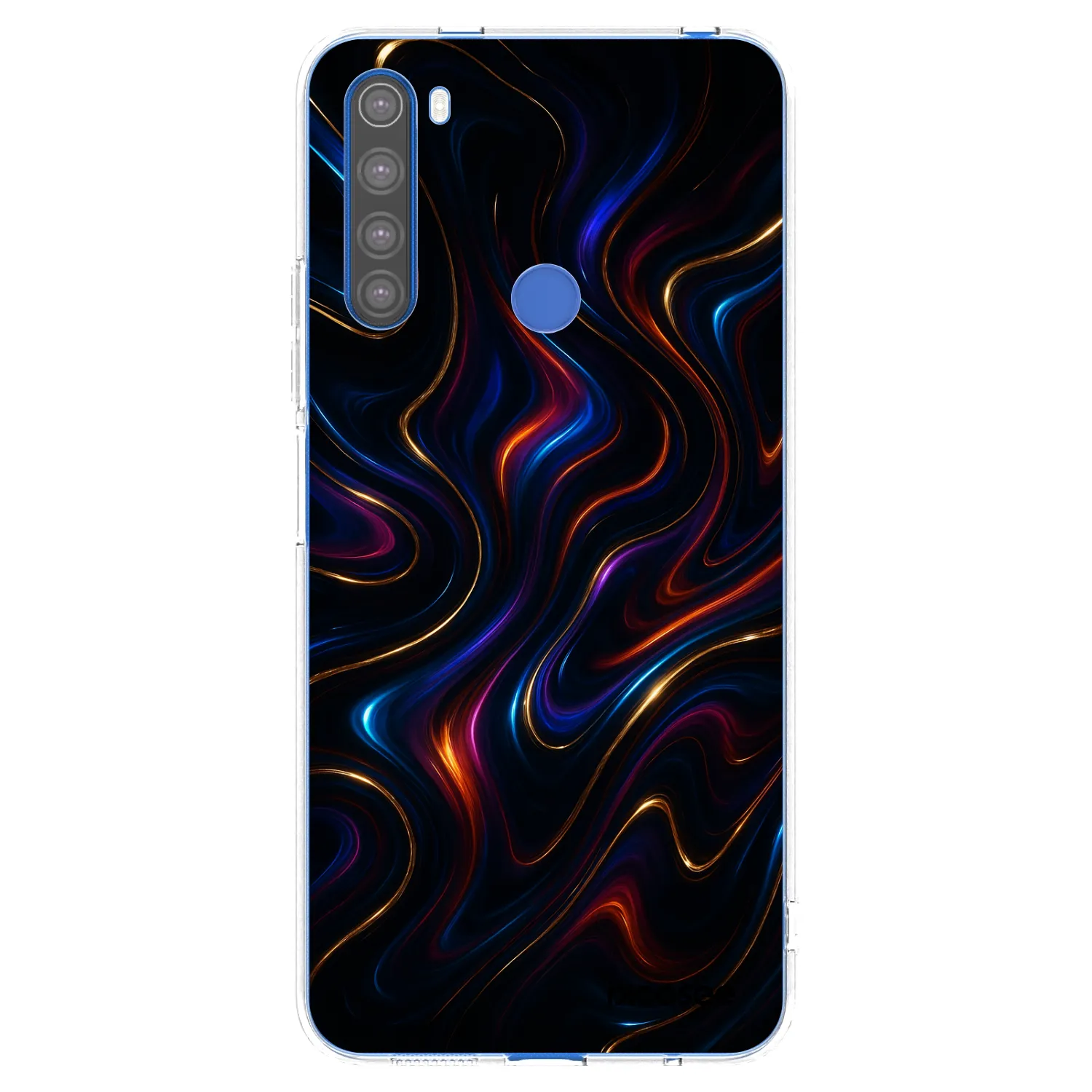 Picasee silikonový průhledný obal pro Xiaomi Redmi Note 8T - Noir
