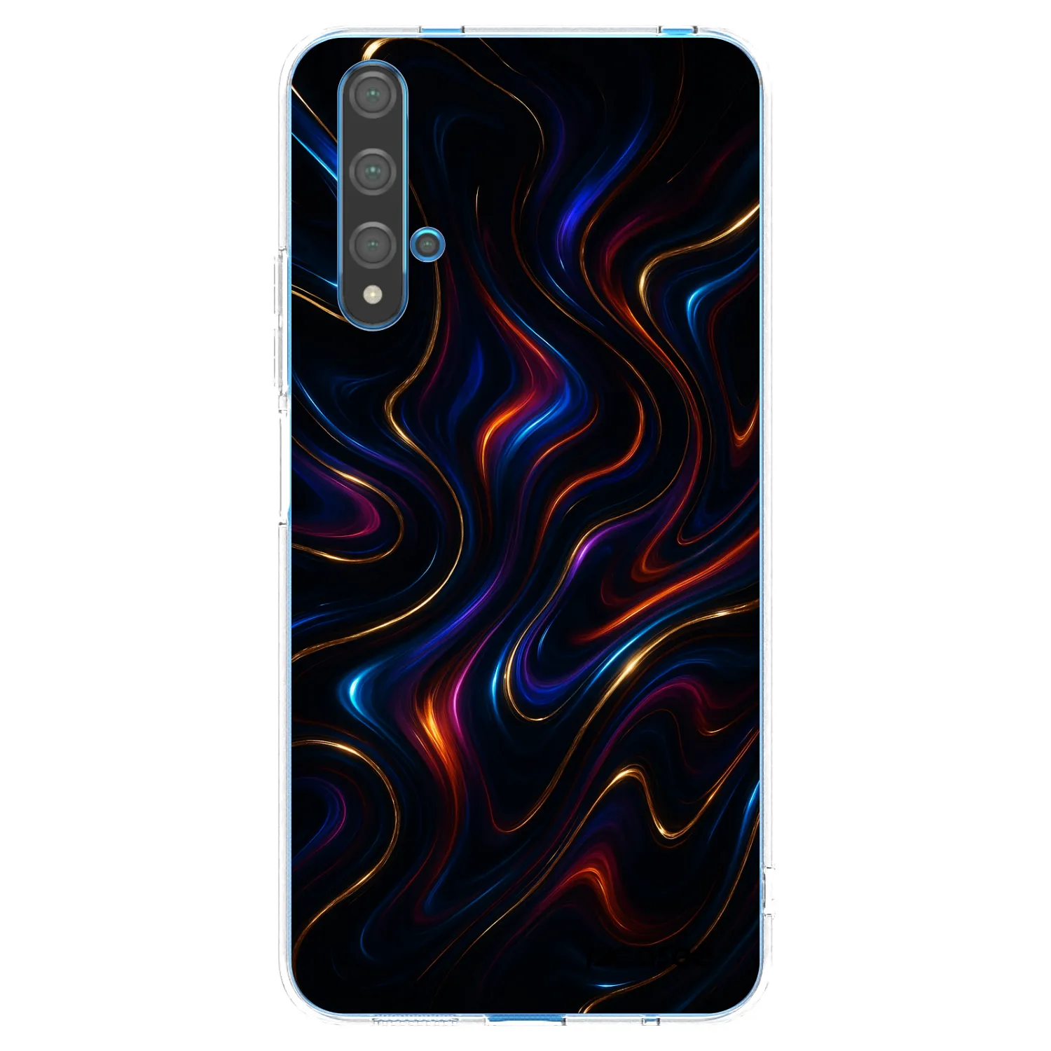 Picasee silikonový průhledný obal pro Huawei Nova 5T - Noir