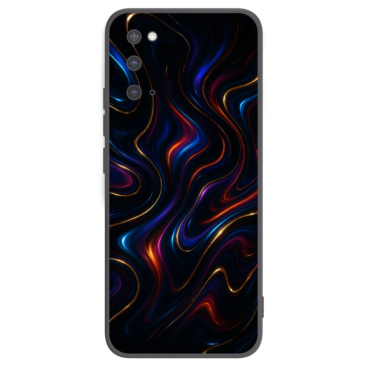 Picasee silikonový černý obal pro Samsung Galaxy S20 G980F - Noir