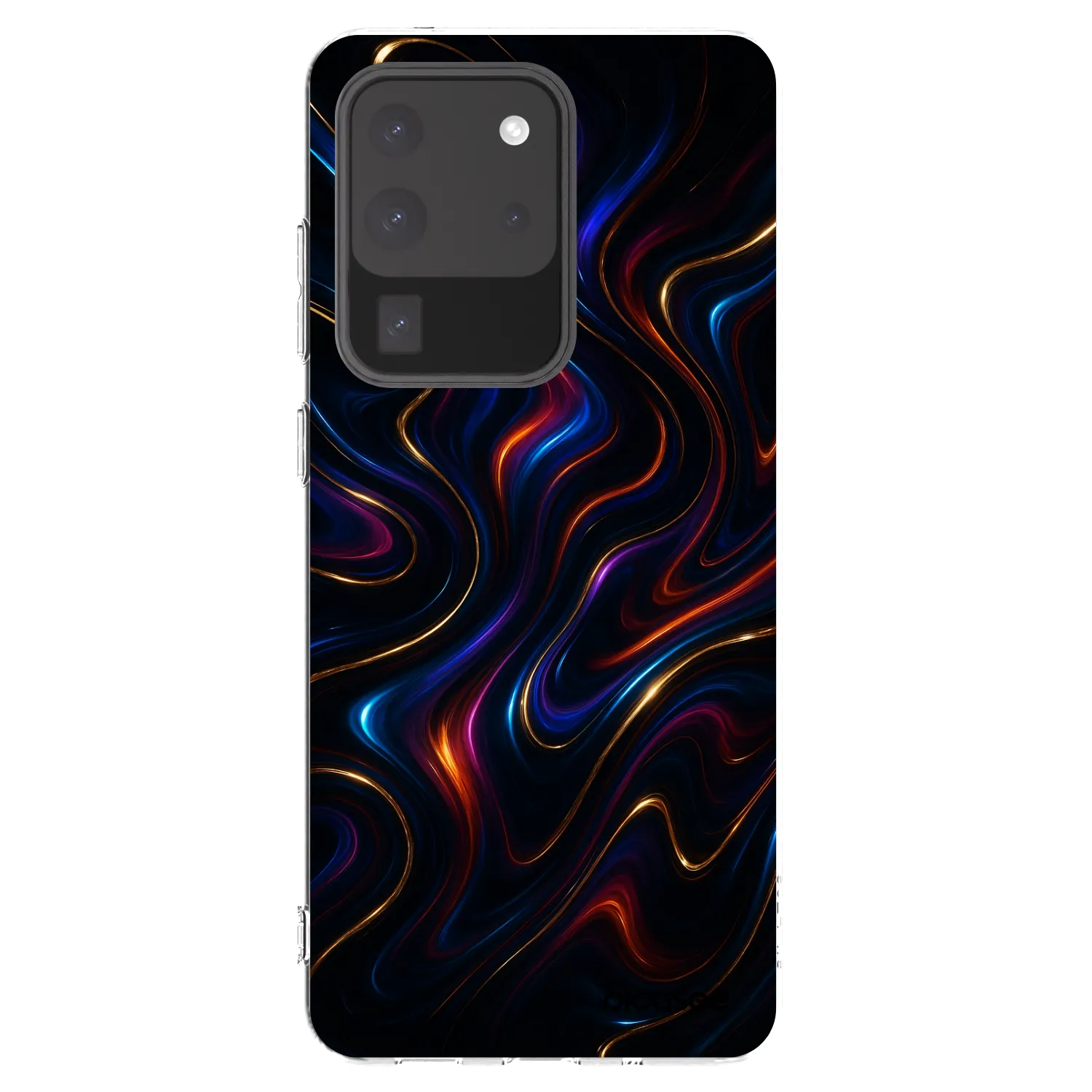 Picasee silikonový průhledný obal pro Samsung Galaxy S20 Ultra 5G G988F - Noir