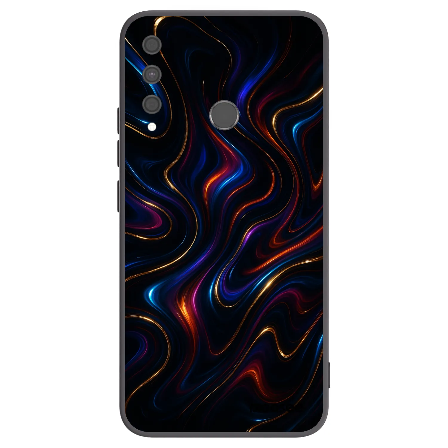 Picasee silikonový černý obal pro Huawei P40 Lite E - Noir