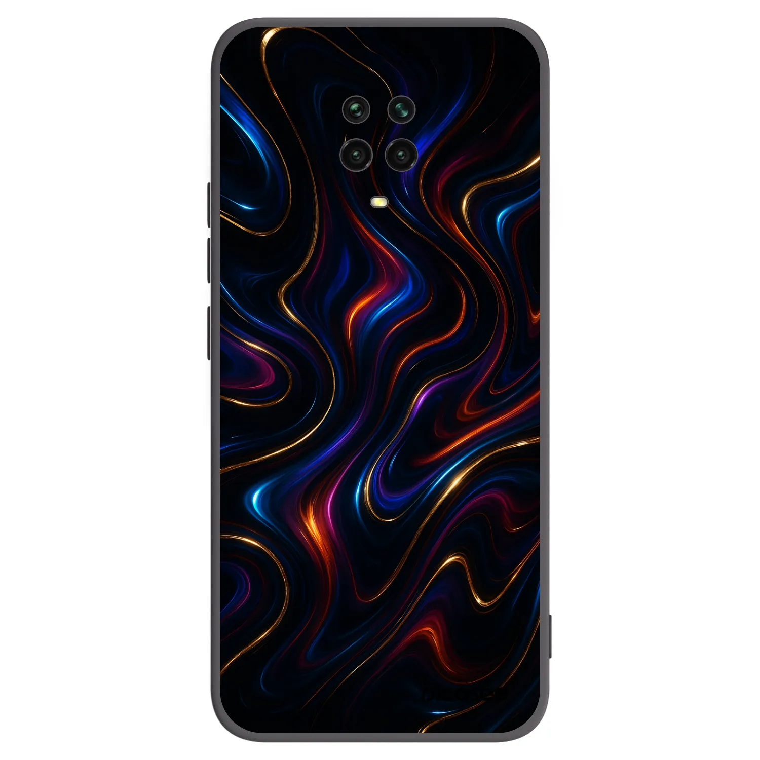 Picasee silikonový černý obal pro Xiaomi Redmi Note 9 Pro - Noir