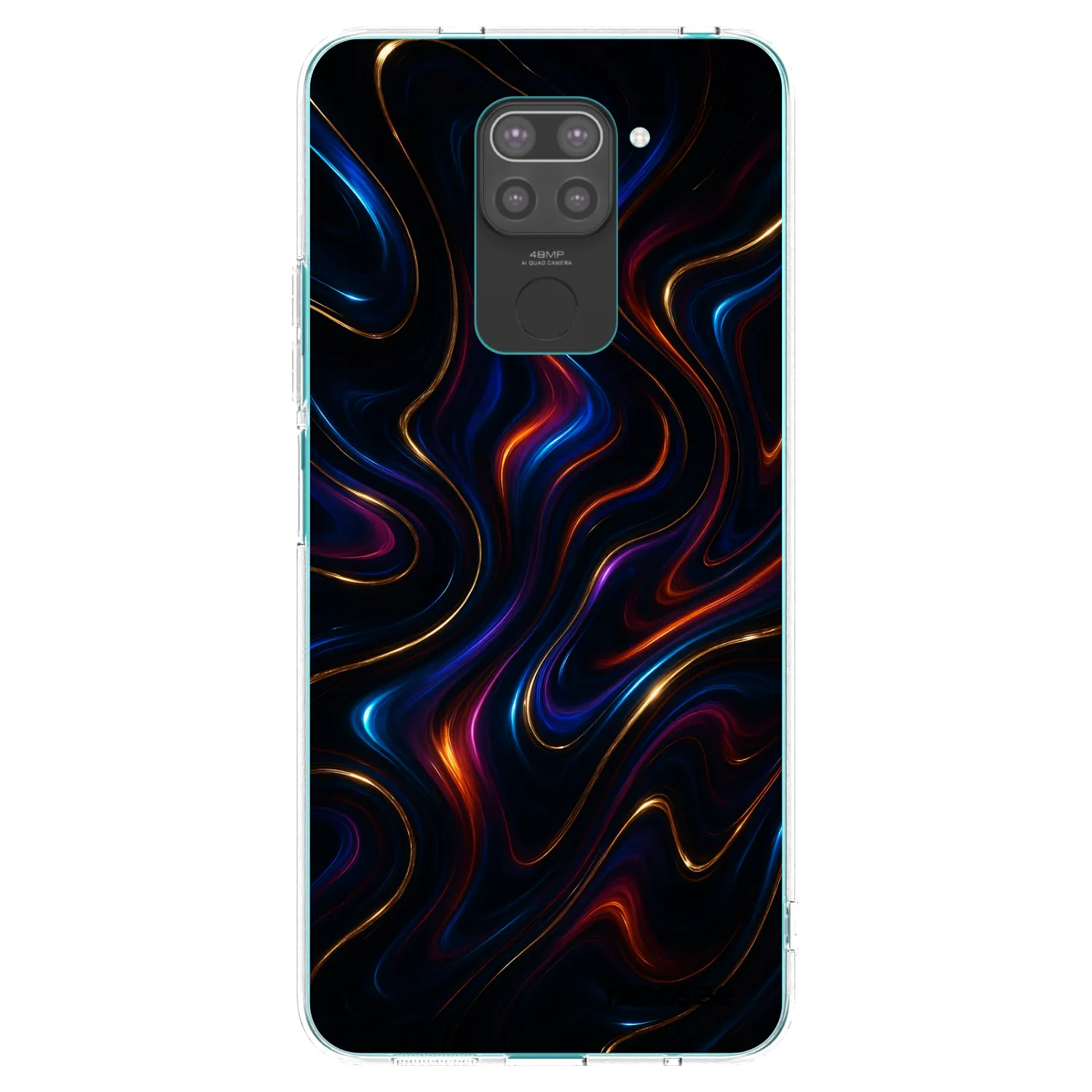 Picasee silikonový černý obal pro Xiaomi Redmi Note 9 - Noir