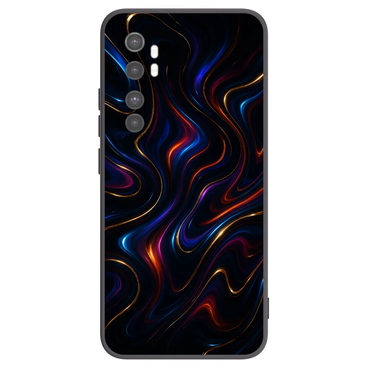 Picasee silikonový černý obal pro Xiaomi Mi Note 10 Lite - Noir