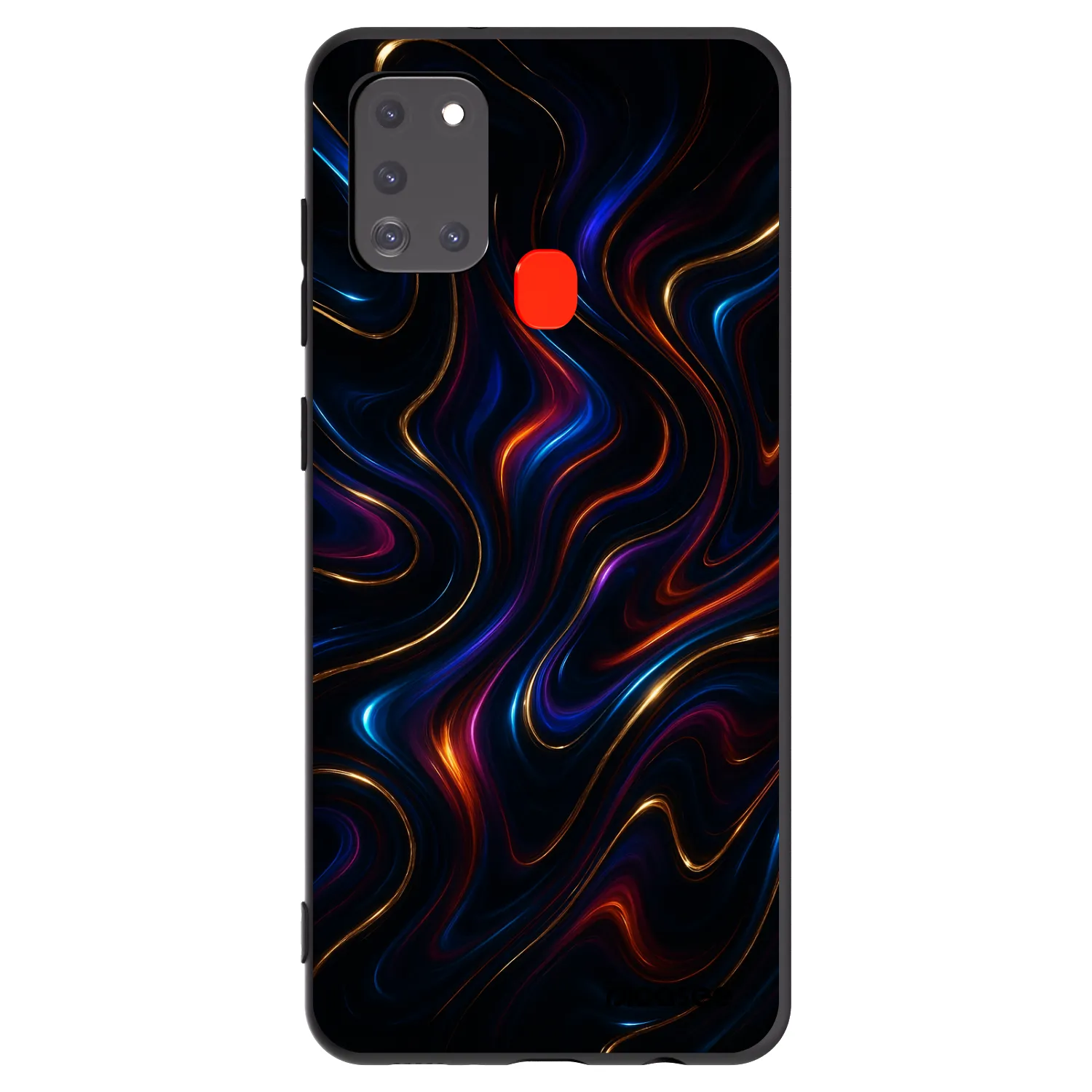 Picasee silikonový černý obal pro Samsung Galaxy A21s - Noir