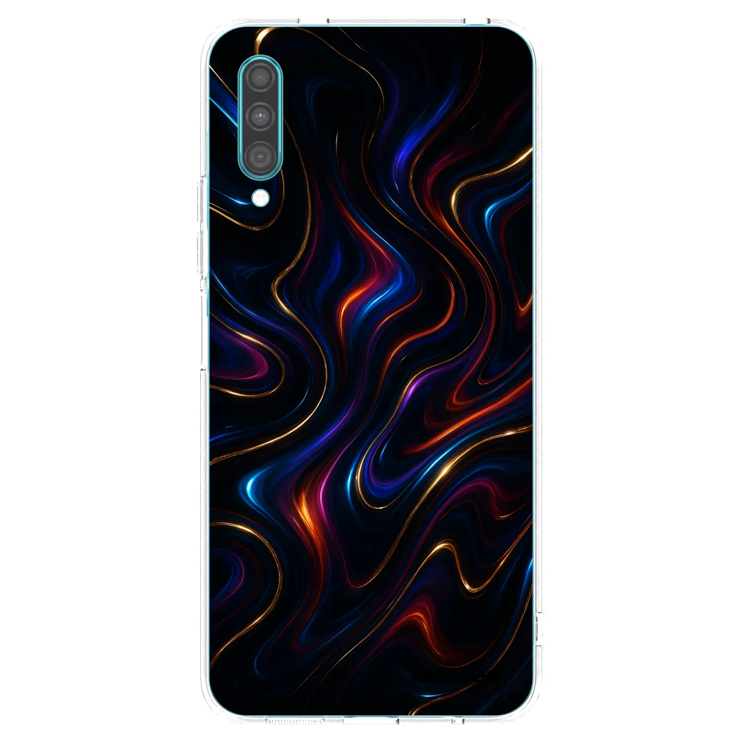 Picasee silikonový průhledný obal pro Samsung Galaxy A30s A307F - Noir