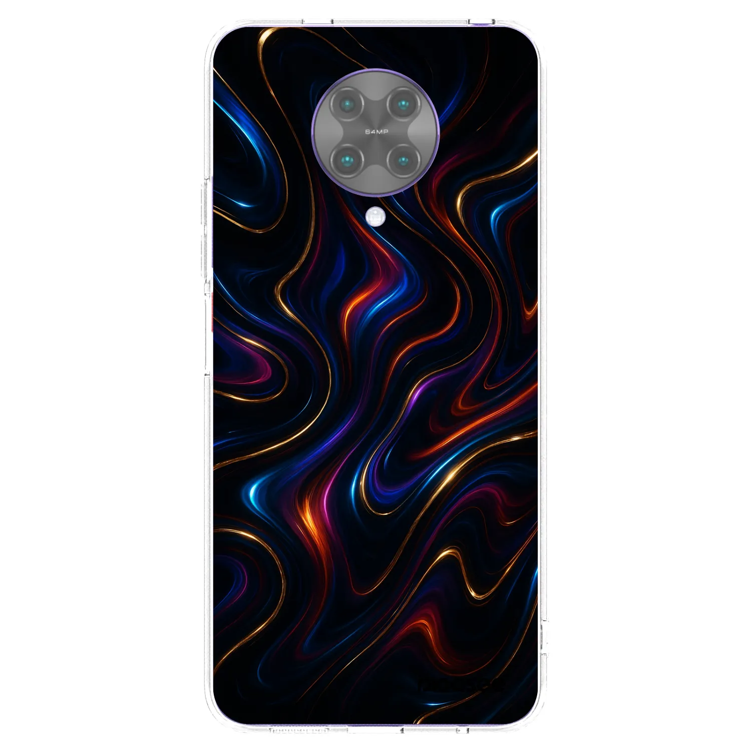 Picasee silikonový průhledný obal pro Xiaomi Poco F2 Pro - Noir