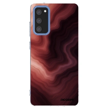Picasee silikonový průhledný obal pro Samsung Galaxy S20 FE - Rouge