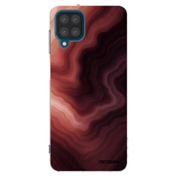 Picasee silikonový průhledný obal pro Samsung Galaxy A12 A125F - Rouge