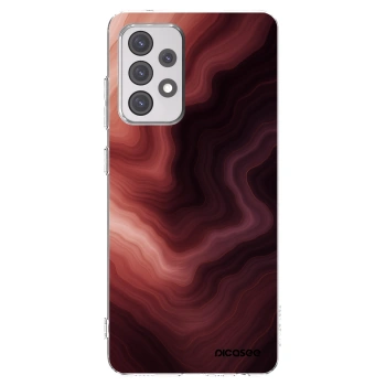 Picasee silikonový průhledný obal pro Samsung Galaxy A52 5G A525F - Rouge