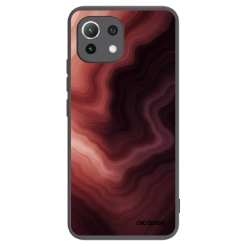 Picasee silikonový černý obal pro Xiaomi Mi 11 Lite - Rouge