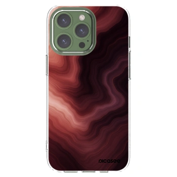 Picasee silikonový průhledný obal pro Apple iPhone 13 Pro - Rouge