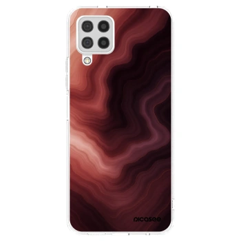Picasee silikonový průhledný obal pro Samsung Galaxy A22 A225F 4G - Rouge