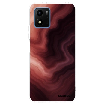 Picasee silikonový průhledný obal pro Vivo Y01 - Rouge