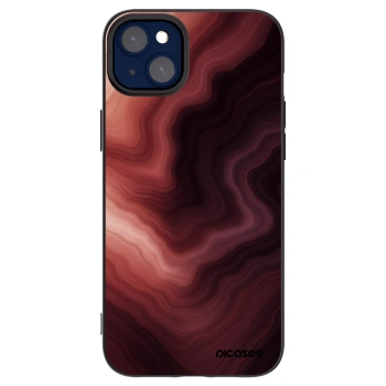 Picasee silikonový černý obal pro Apple iPhone 14 Plus - Rouge