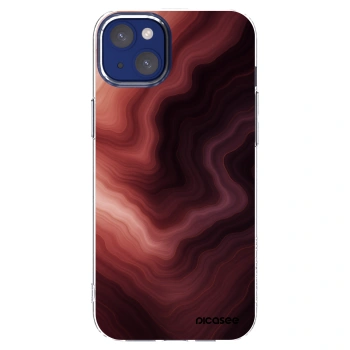 Picasee silikonový průhledný obal pro Apple iPhone 14 Plus - Rouge