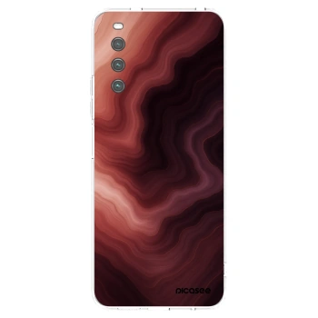 Picasee silikonový průhledný obal pro Sony Xperia 10 IV 5G - Rouge