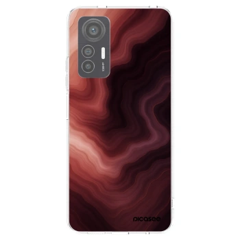 Picasee silikonový průhledný obal pro Xiaomi 12 Lite - Rouge