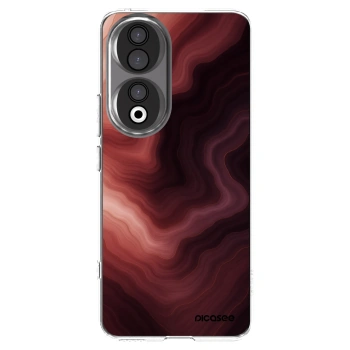 Picasee silikonový průhledný obal pro Honor 90 5G - Rouge