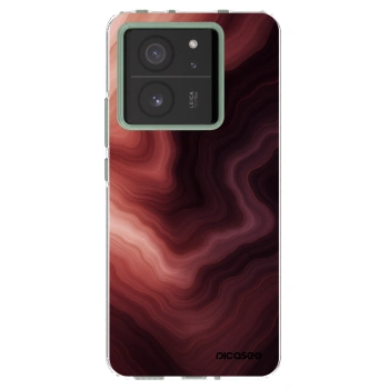Picasee silikonový průhledný obal pro Xiaomi 13T - Rouge
