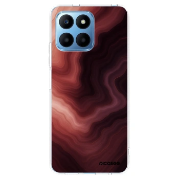 Picasee silikonový průhledný obal pro Honor 70 Lite - Rouge