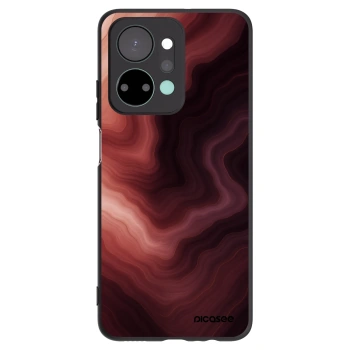 Picasee silikonový černý obal pro Honor X7a - Rouge