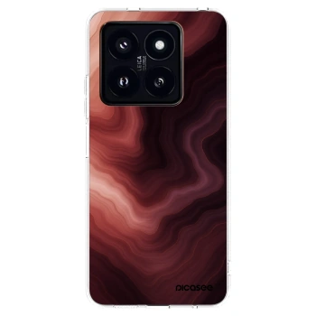 Picasee silikonový průhledný obal pro Xiaomi 14 Pro - Rouge