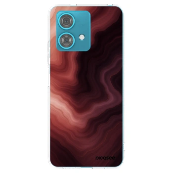 Picasee silikonový průhledný obal pro Motorola Edge 40 Neo - Rouge