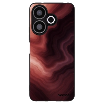 Picasee silikonový černý obal pro Xiaomi Redmi 13 4G - Rouge