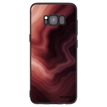 Picasee silikonový černý obal pro Samsung Galaxy S8 G950F - Rouge