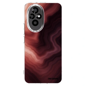 Picasee silikonový průhledný obal pro Honor 200 5G - Rouge