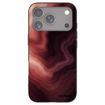 Picasee silikonový černý obal pro Apple iPhone 17 Pro - Rouge