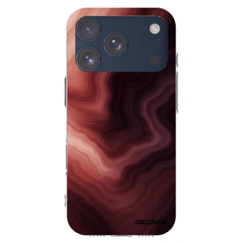 Picasee silikonový průhledný obal pro Apple iPhone 17 Pro - Rouge