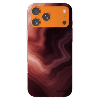 Picasee silikonový průhledný obal pro Apple iPhone 17 Pro Max - Rouge